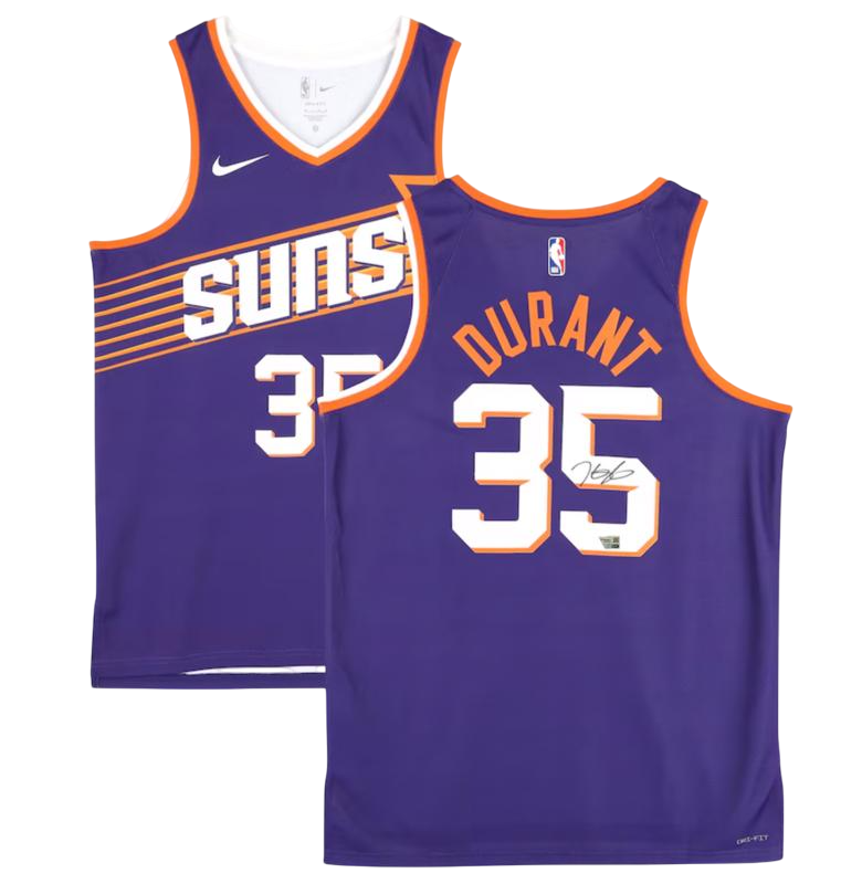 Maillot NBA Nike Swingman Phoenix Suns signé par Kevin Durant (Fanatics)