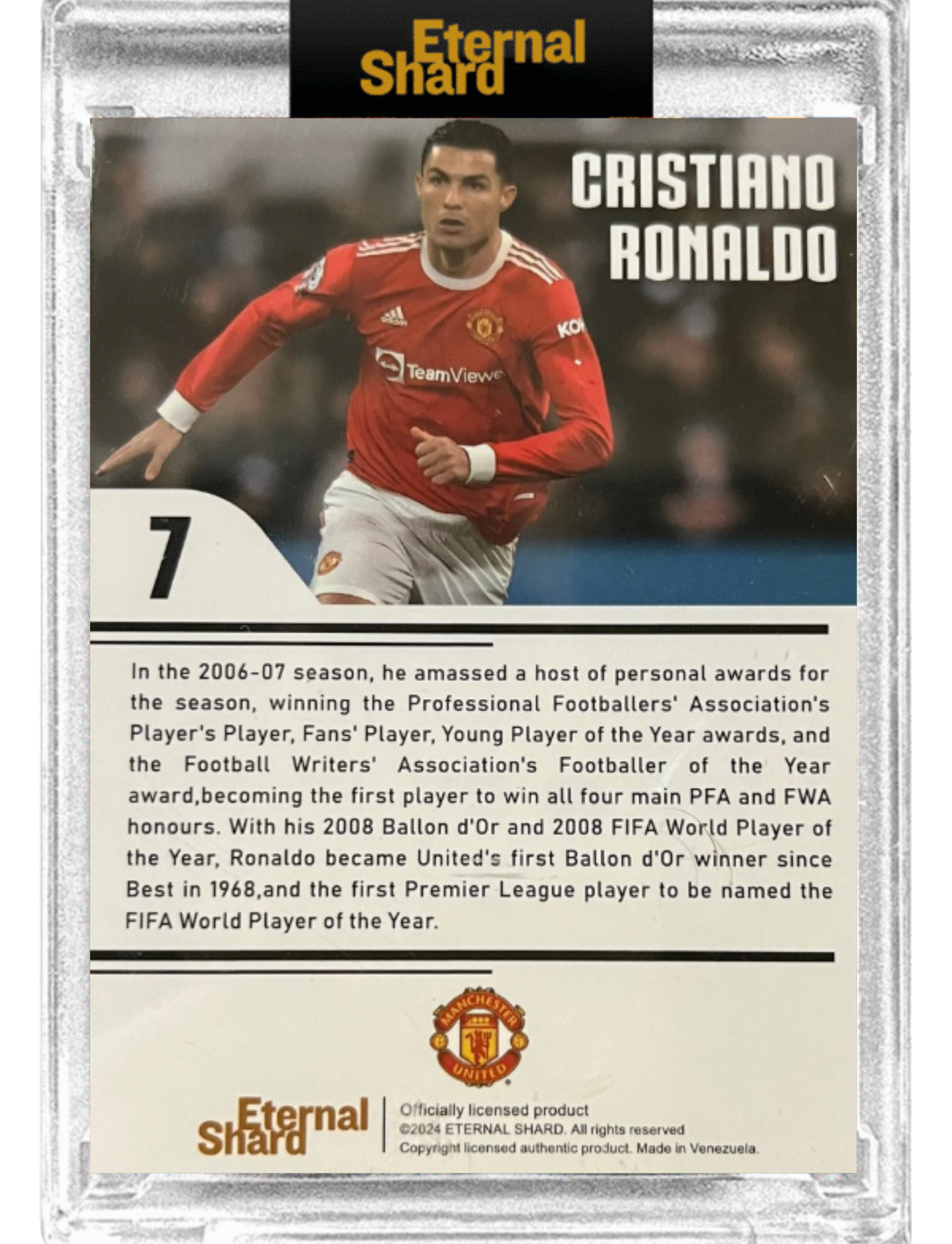 2024 Eternal Shard Cristiano Ronaldo #7 Manchester United