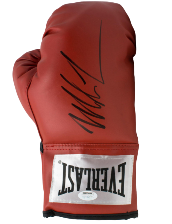 Gant Everlast Rouge signé par Mike Tyson (Fiterman sports)