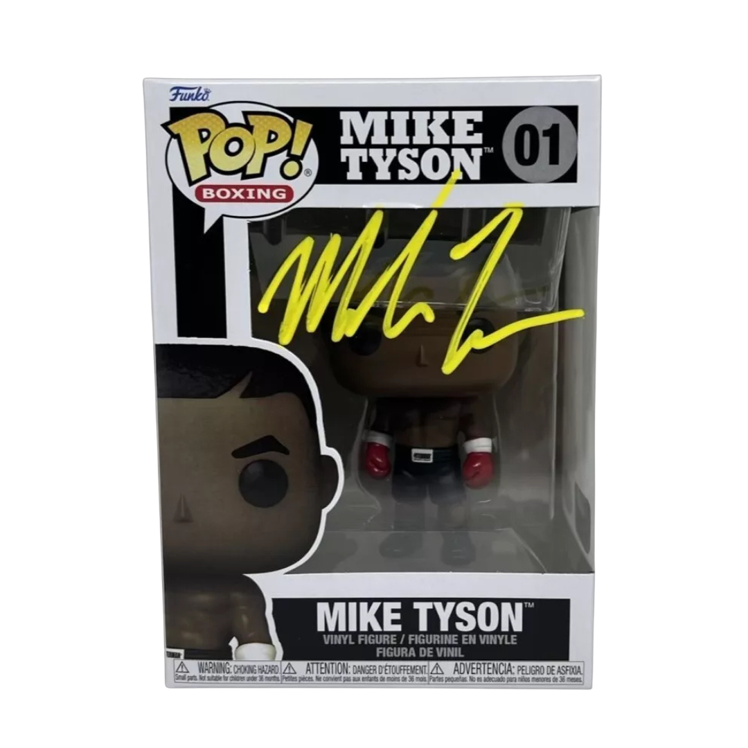 Funko Pop NBA signé par Mike Tyson (fiterman sports)