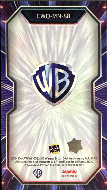 2024 Kakawow Cosmos Warner Bros. Mini Time Master #CWQ-MN-88