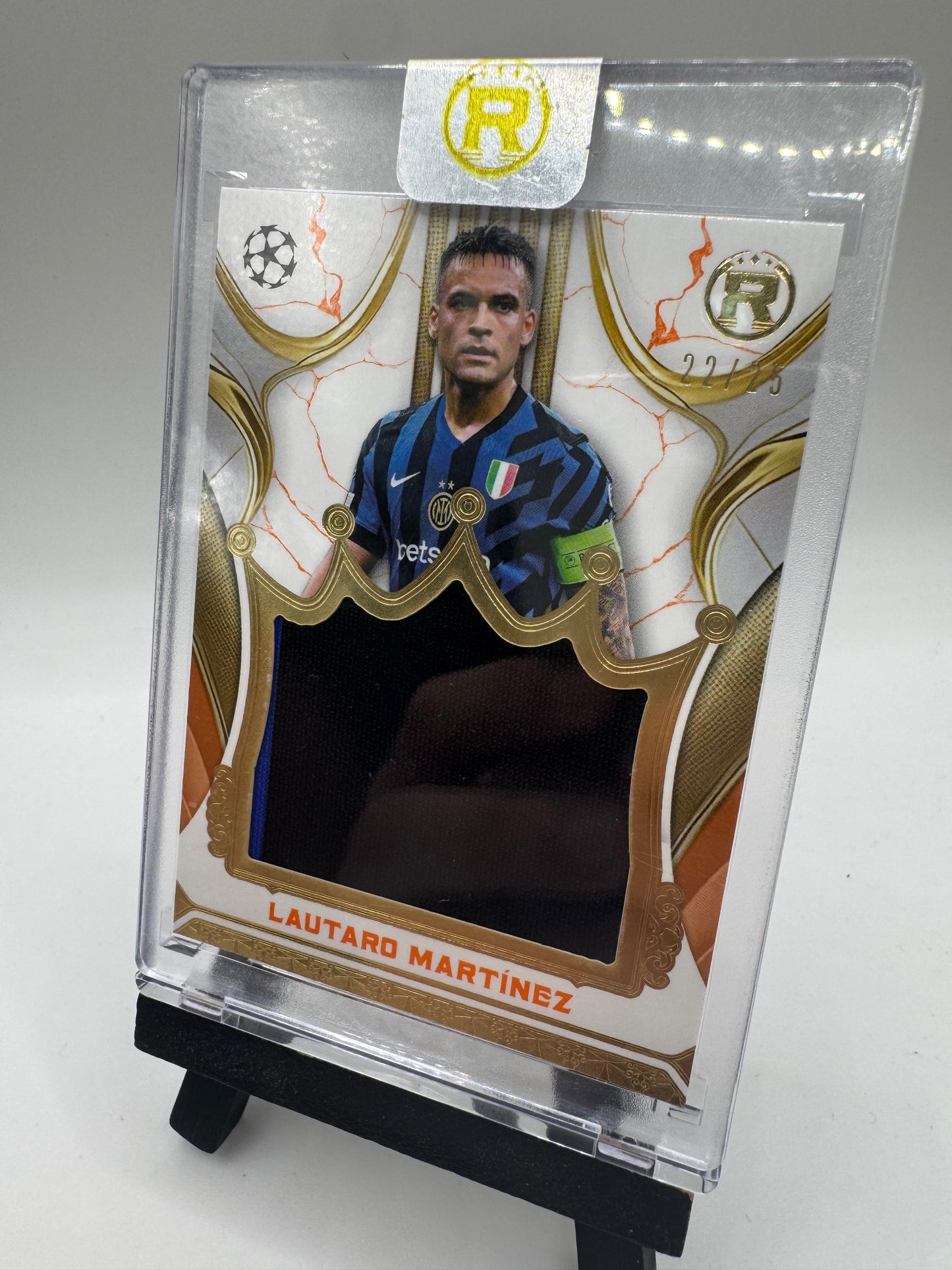 2024 Topps Reverence Patch /25 Lautaro Martinez #RJR-LZ Inter Milan