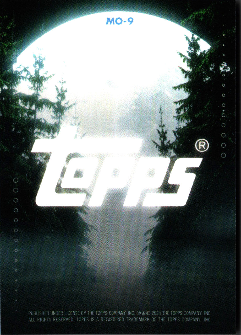 2024 Topps Blue Moon Manchester City Moonshine Georgi Kinkladze #MO-9 Manchester City