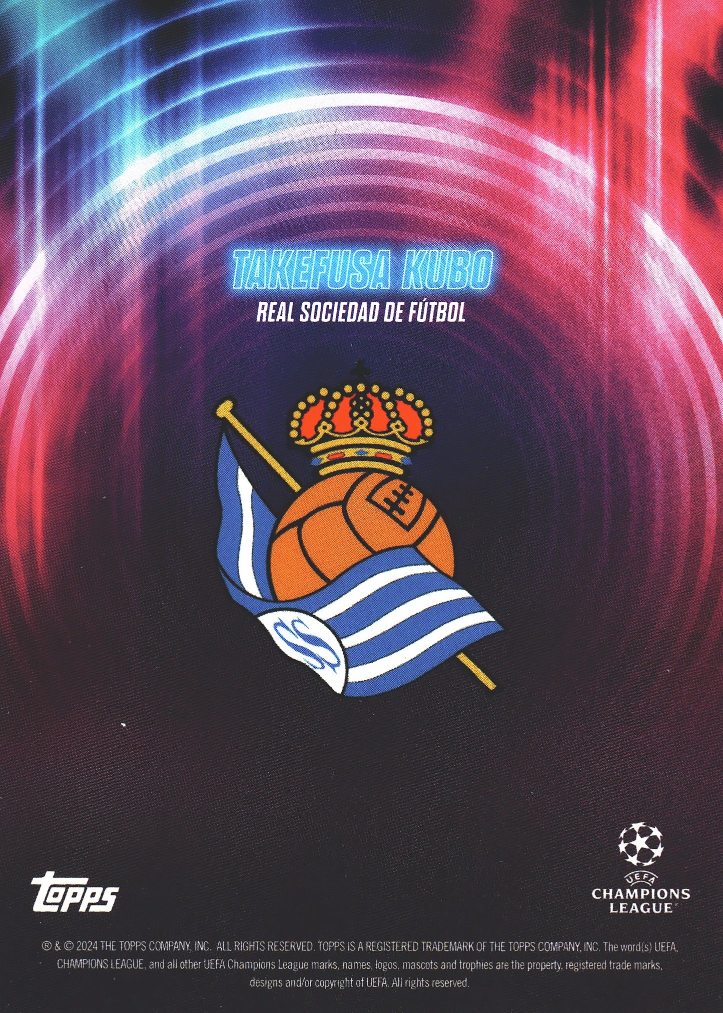 2023 Topps Showtime Takefusa Kubo Real Sociedad