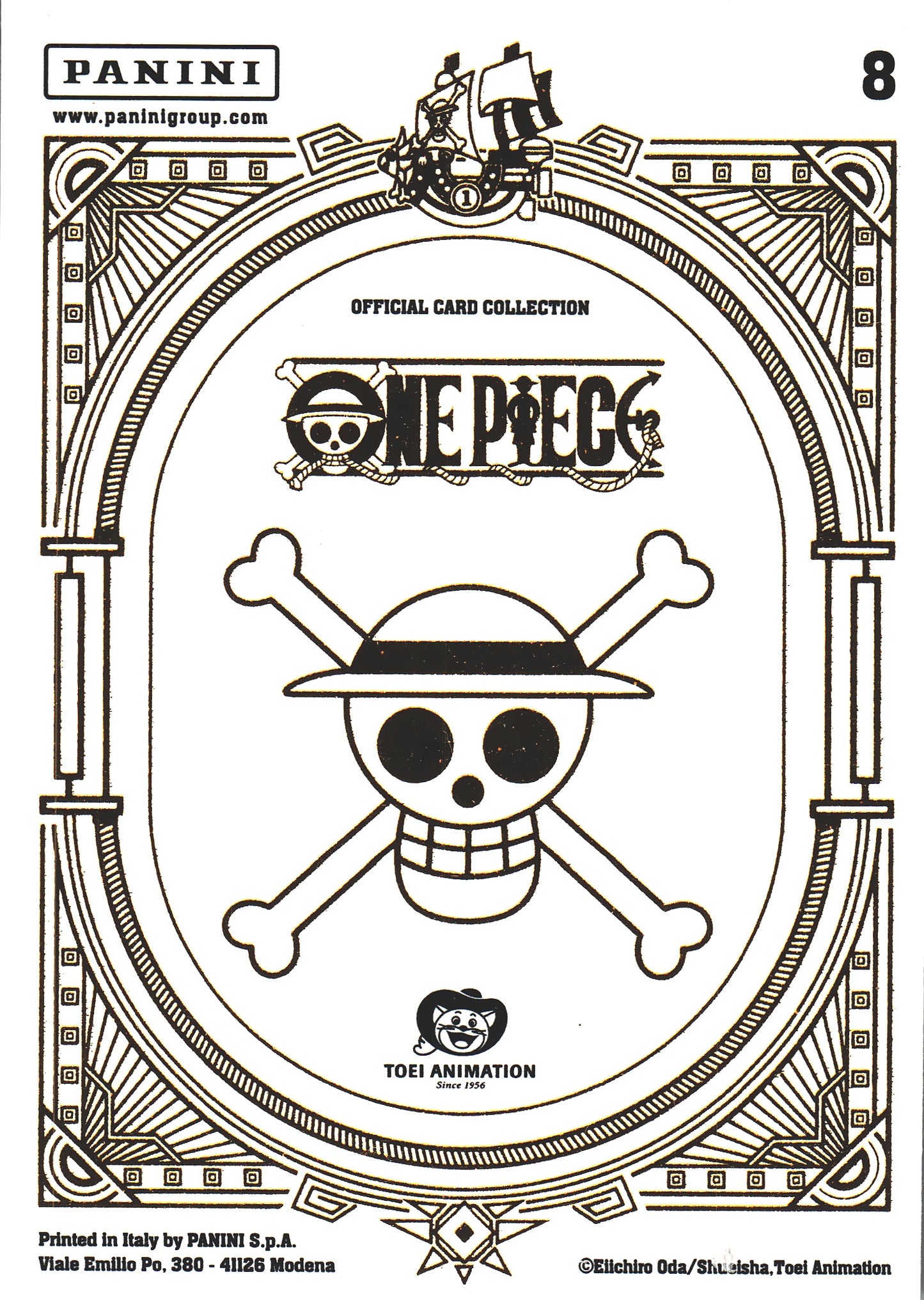 2024 Panini One Piece Treasures Franky Character #8