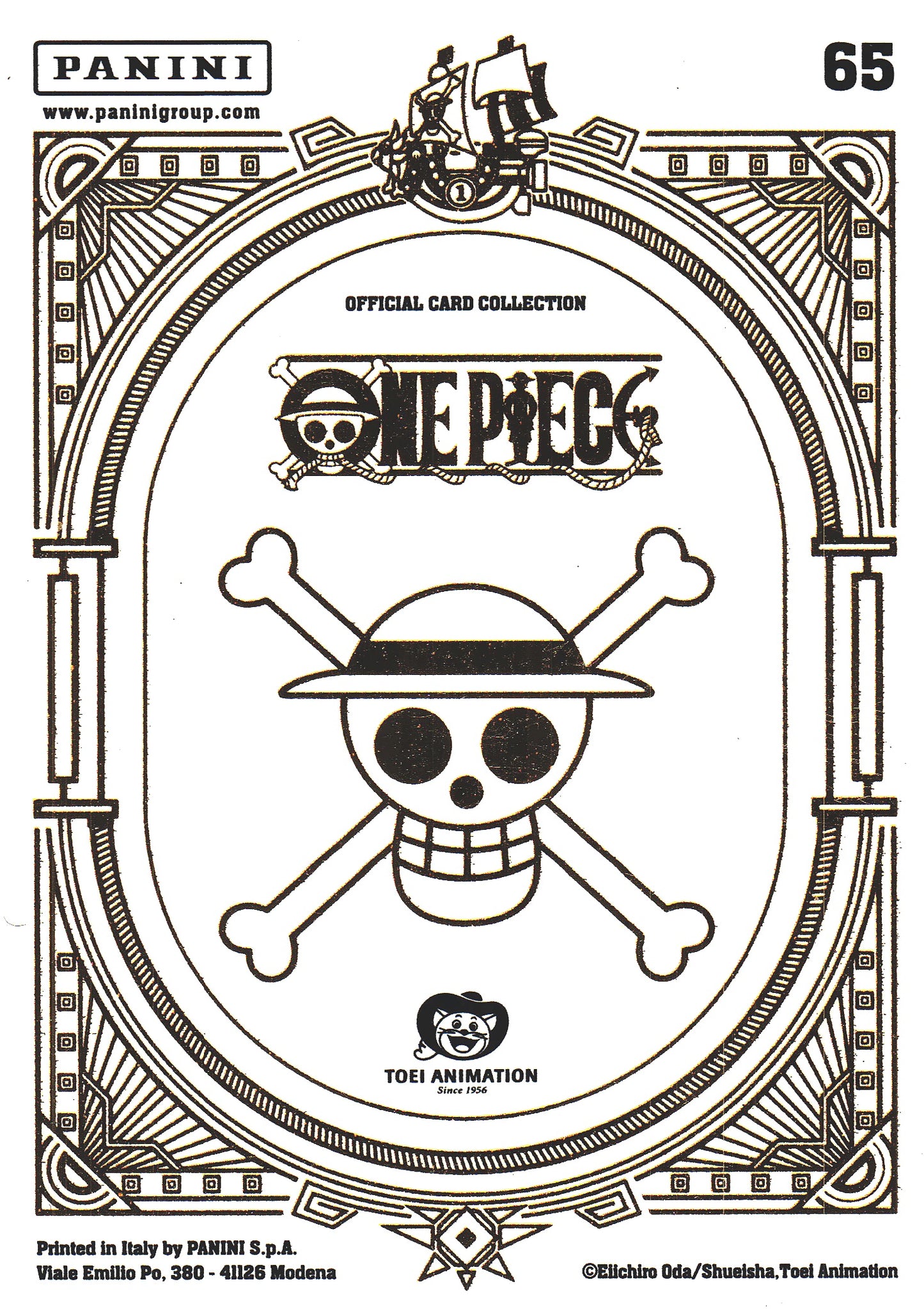 2024 Panini One Piece Treasures Sanji Fourchette Jolly #65