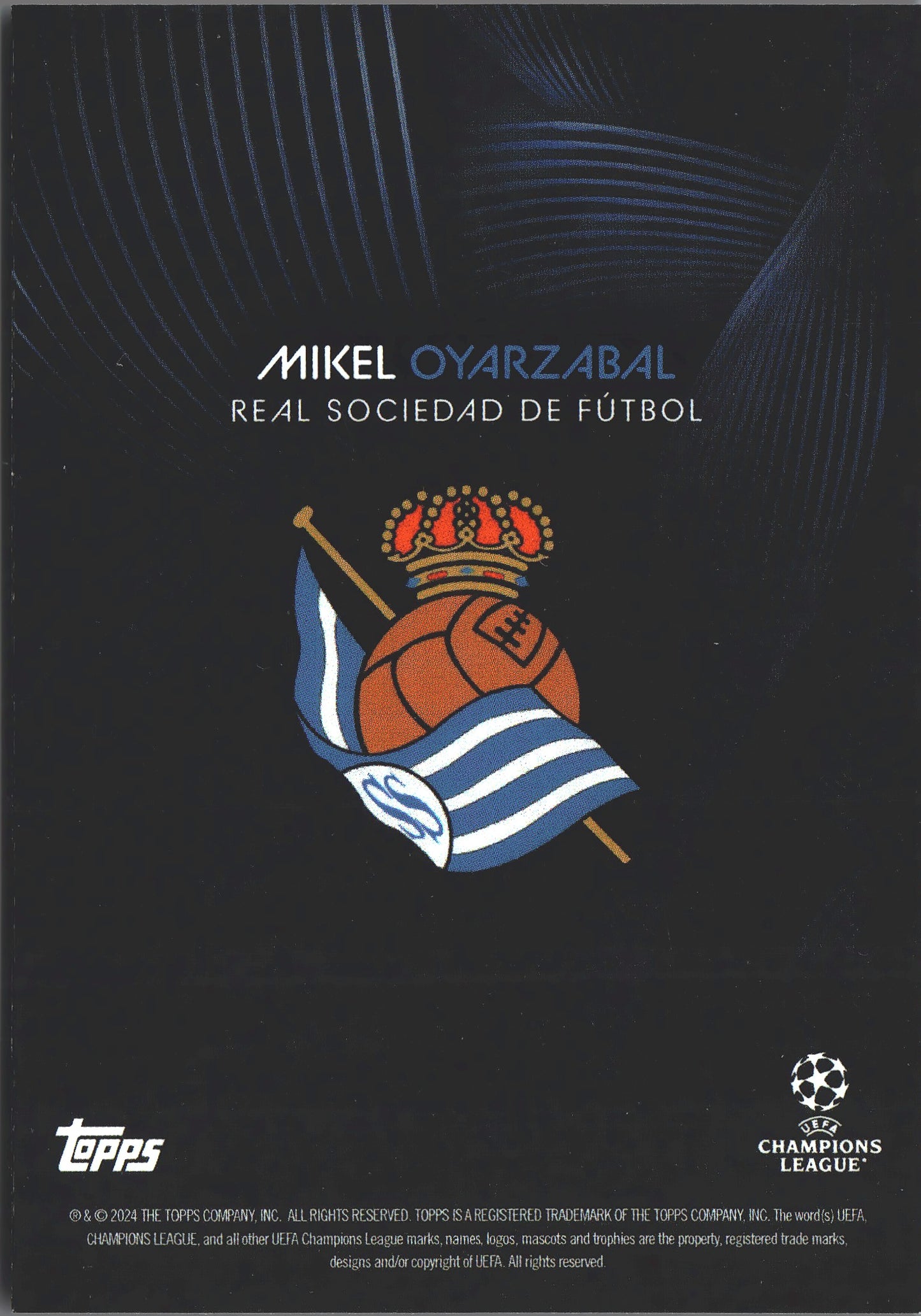 2023 Topps Knockout UCC Mikel Oyarzabal CS Real Sociedad