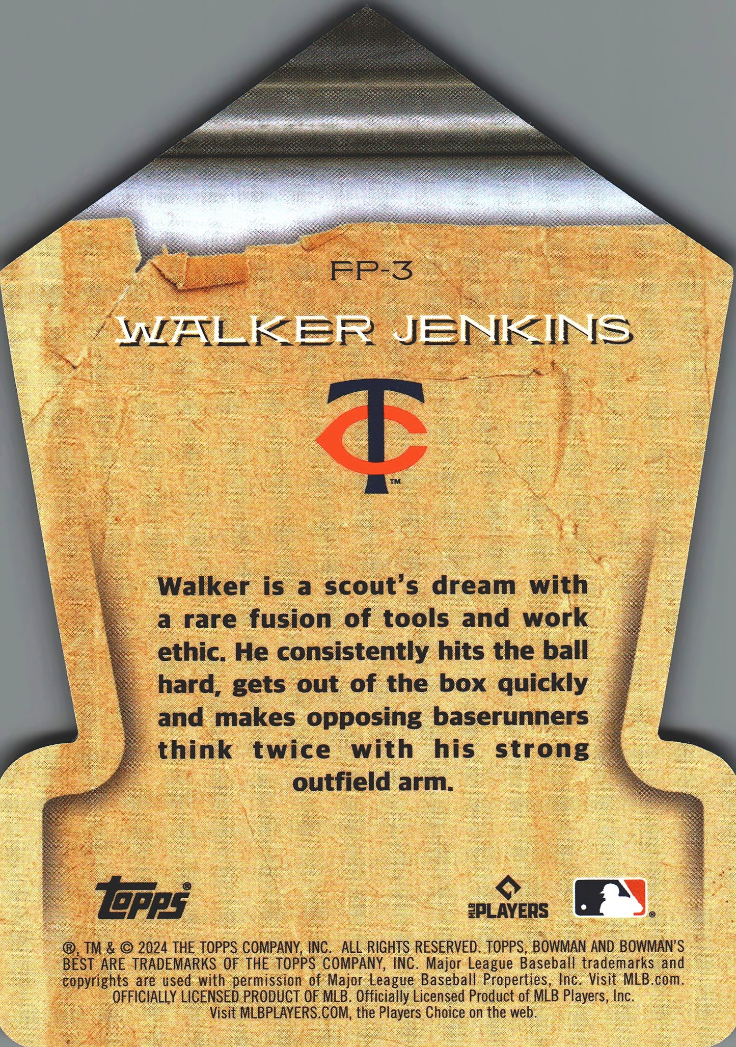2024 Bowman's Best Fabled Phenoms Walker Jenkins