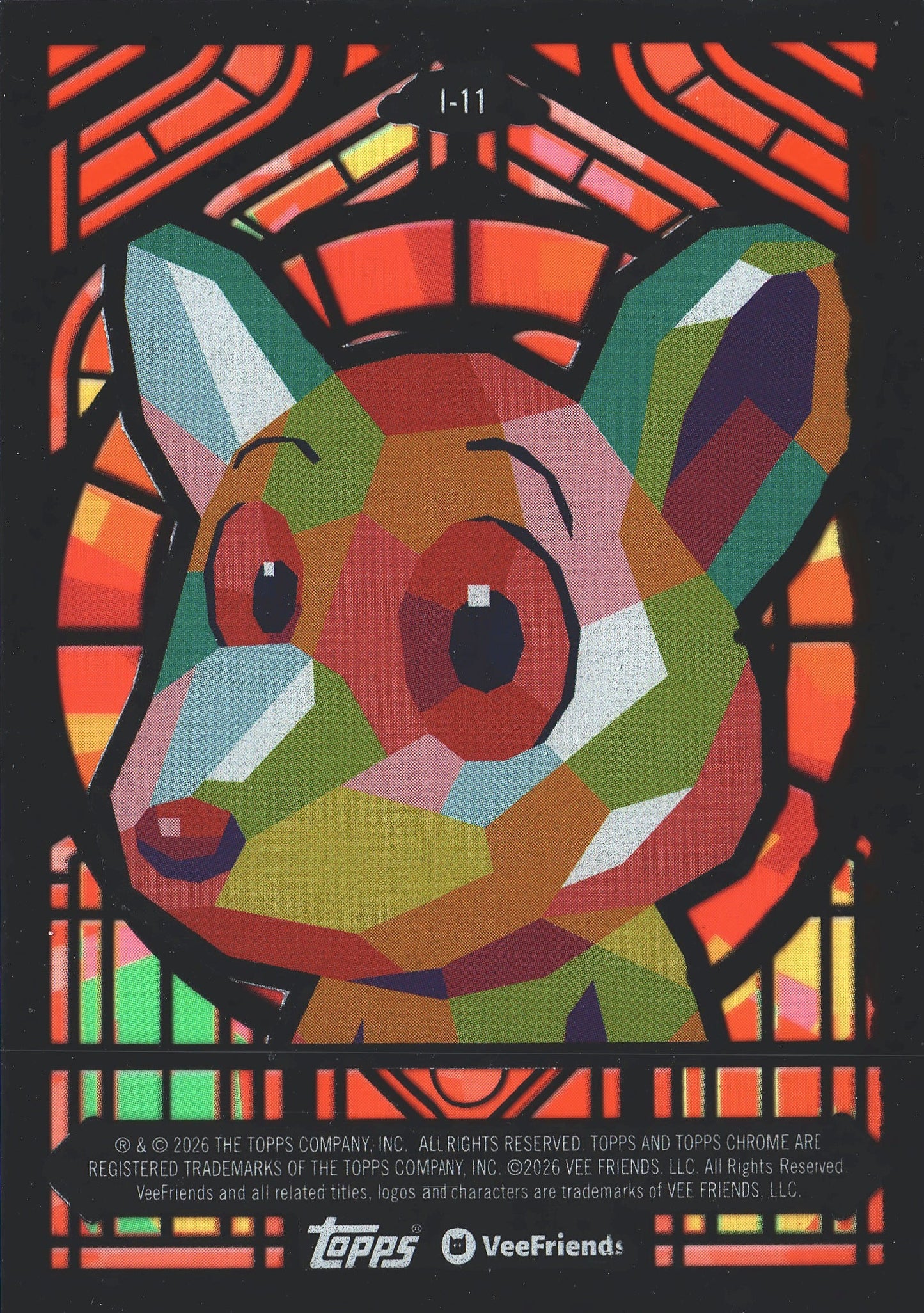 2026 Topps Chrome VeeFriends SSP Case Hit Iconics Reliable Rat #I-11