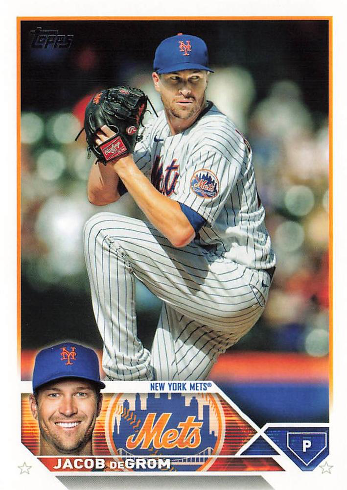 2023 Topps Series 1 Jacob deGrom New York Mets #48