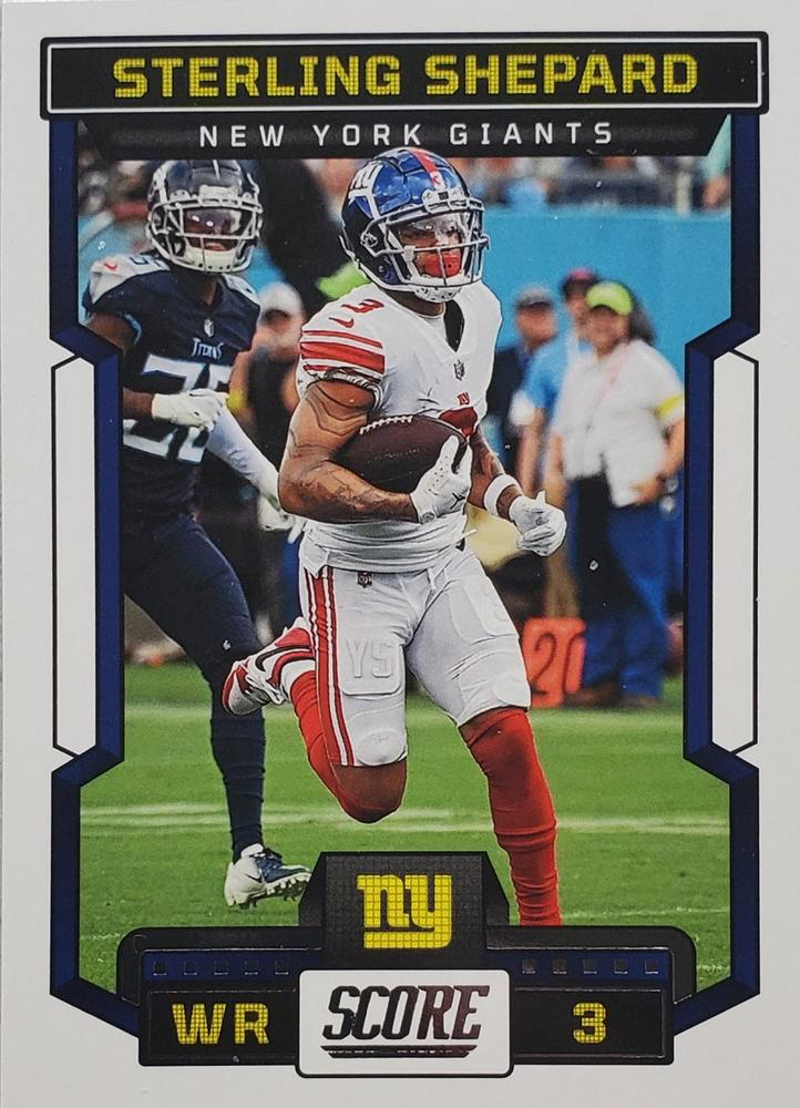 2023 Panini Score Football Sterling Shepard New York Giants #237