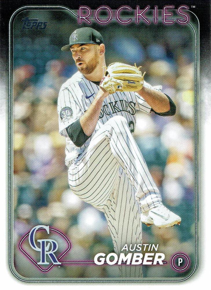 2024 Topps Series 1 Austin Gomber Colorado Rockies #340