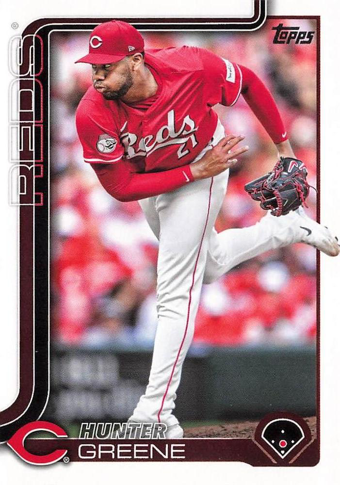 2025 Topps Series 1 Hunter Greene Cincinnati Reds #216