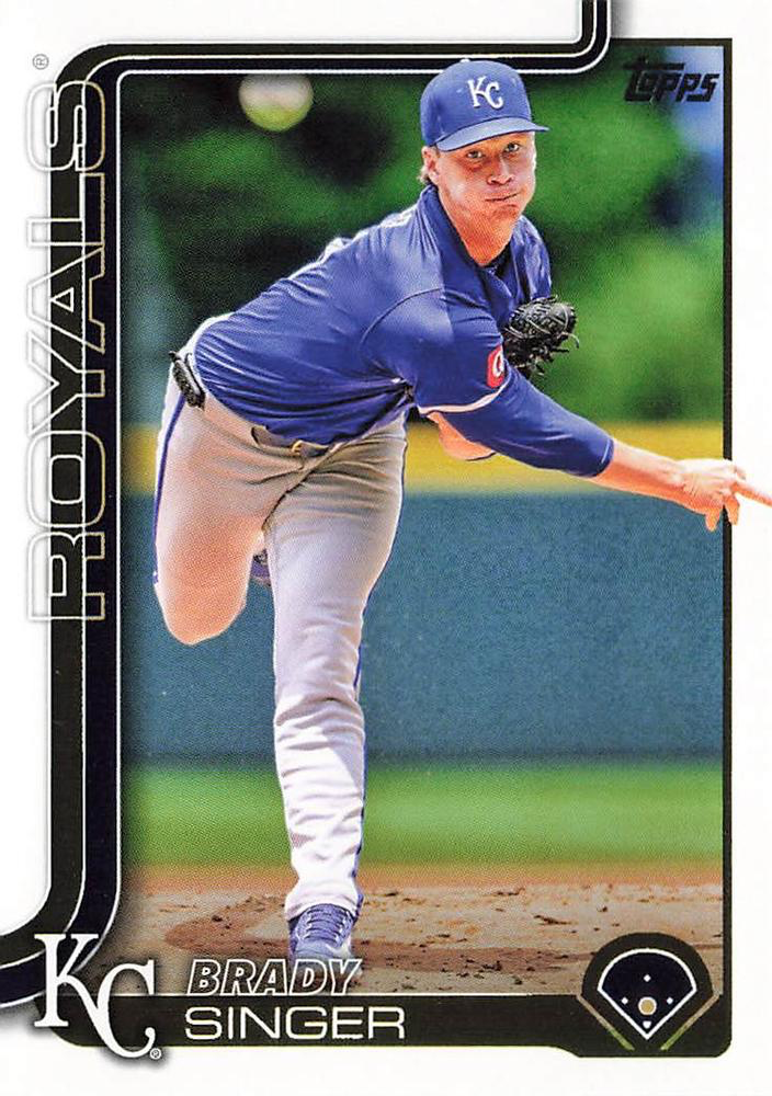 2025 Topps Series 1 Brady Singer Kansas City Royals #43