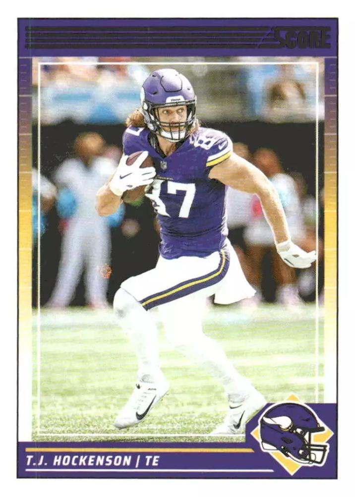 2024 Panini Score Football T.J. Hockenson Minnesota Vikings #185