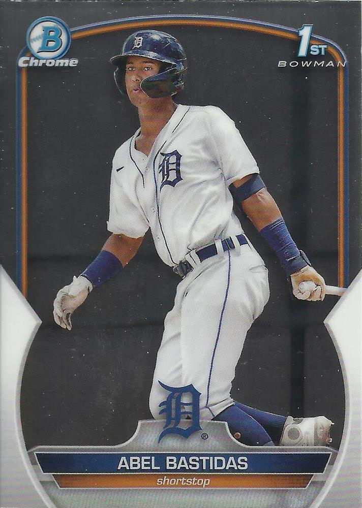 2023 Bowman Chrome Prospects Abel Bastidas 1st Detroit Tigers #BCP-113