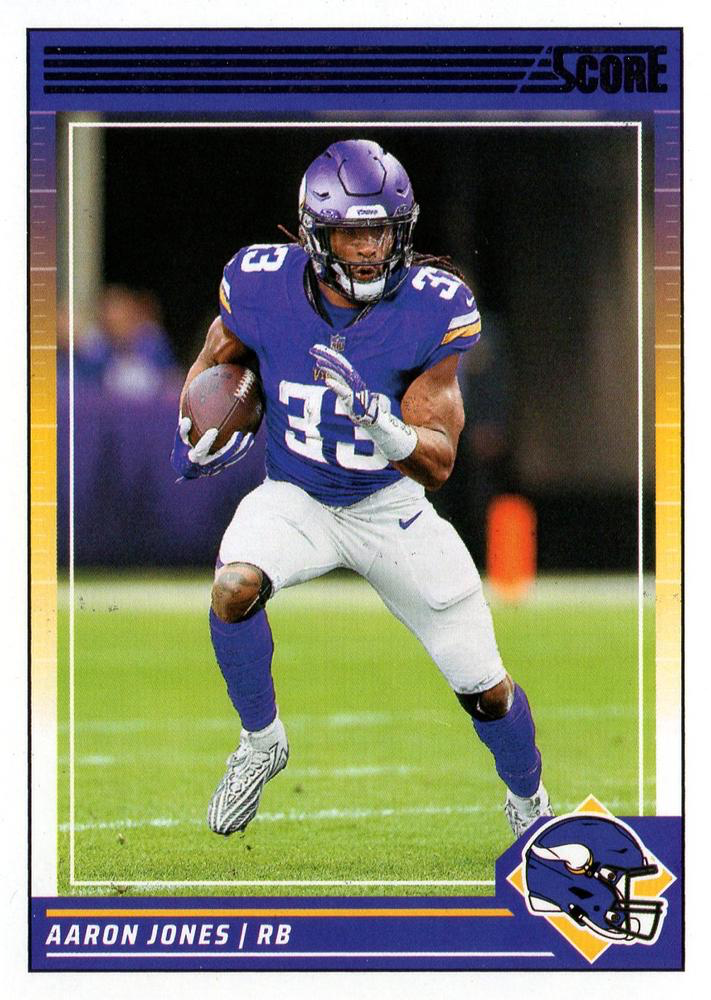 2024 Panini Score Football Aaron Jones Minnesota Vikings #103
