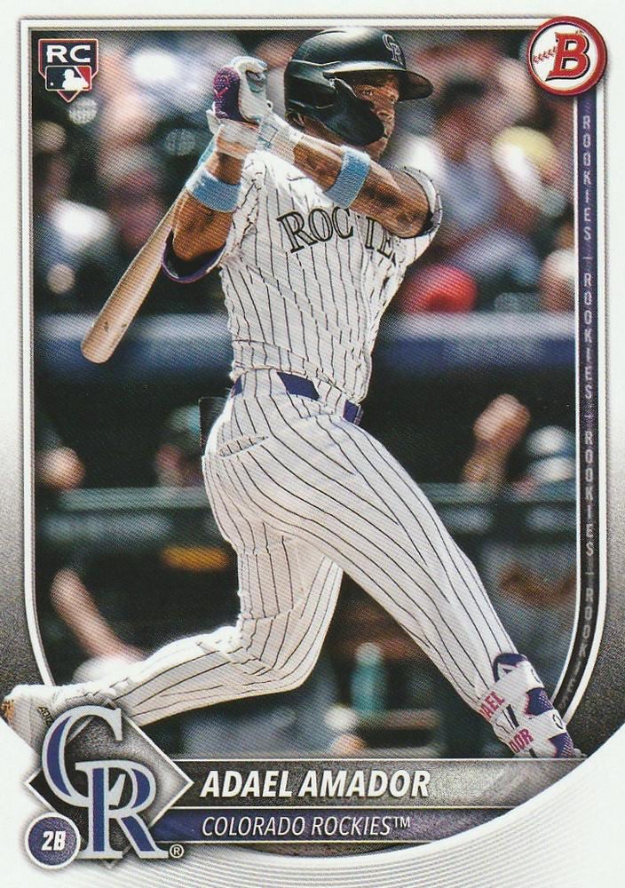 2025 Topps Bowman Adael Amador RC Colorado Rockies #31