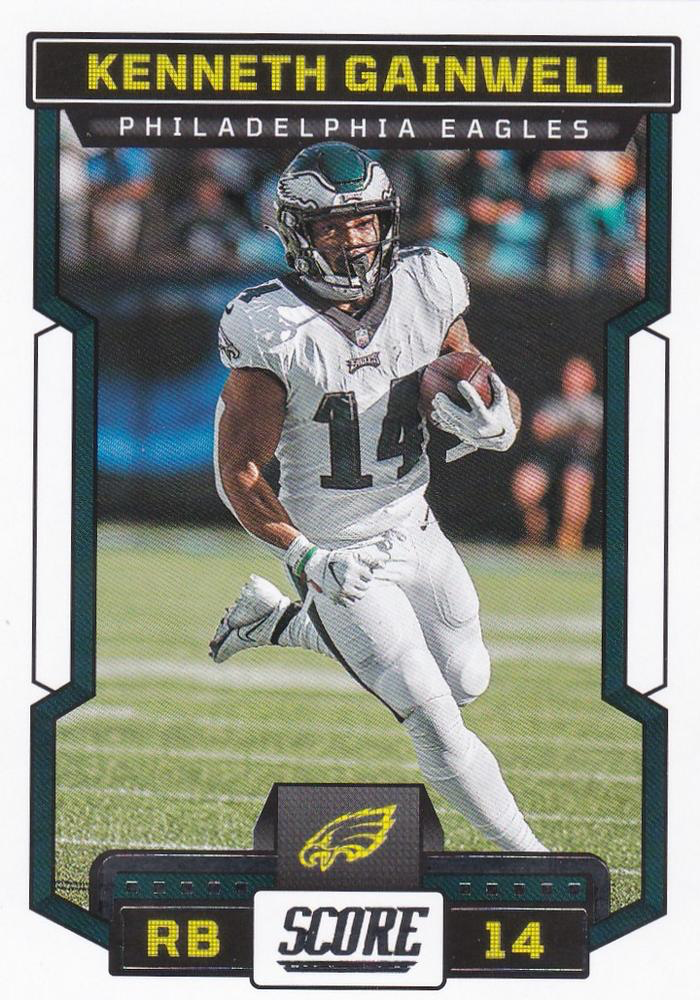 2023 Panini Score Football Kenneth Gainwell Philadelphia Eagles #246