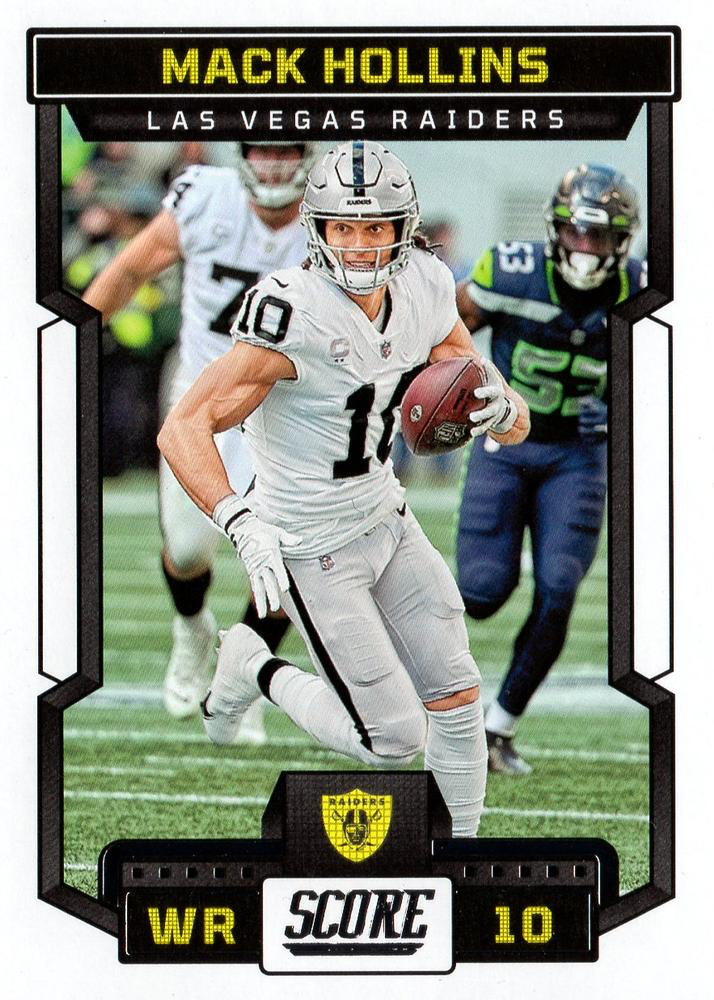 2023 Panini Score Football Mack Hollins Las Vegas Raiders #141