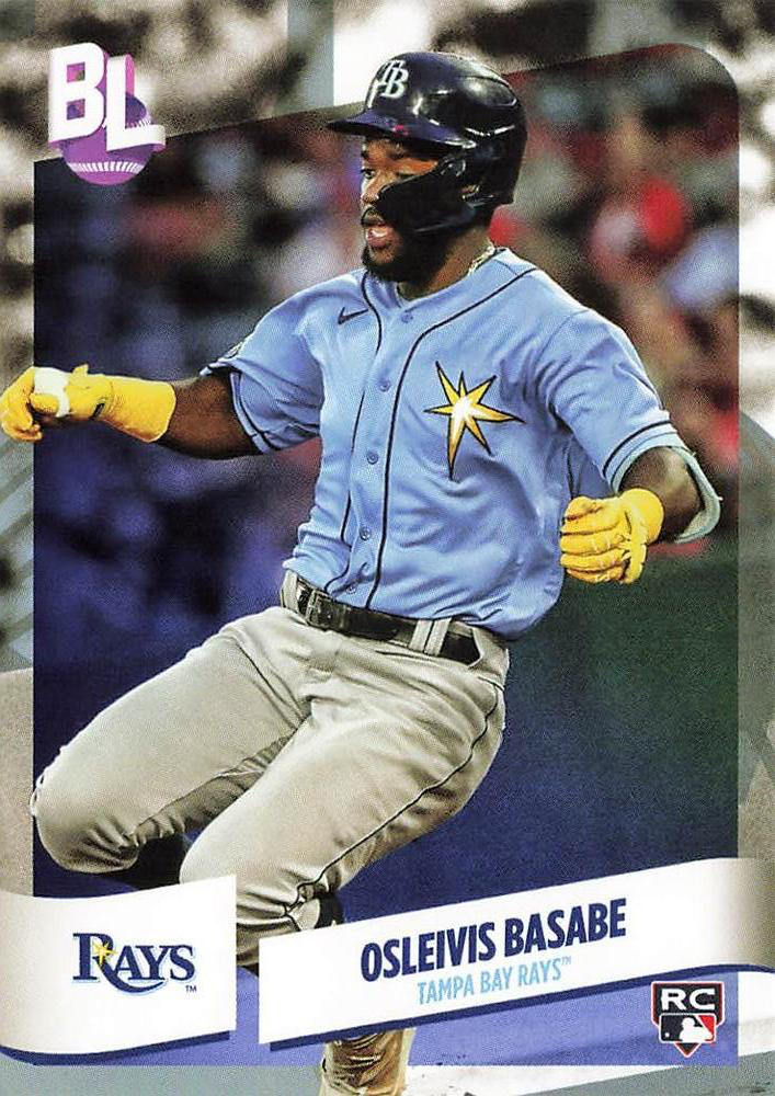 2024 Topps Big League Common Osleivis Basabe RC Tampa Bay Rays #148