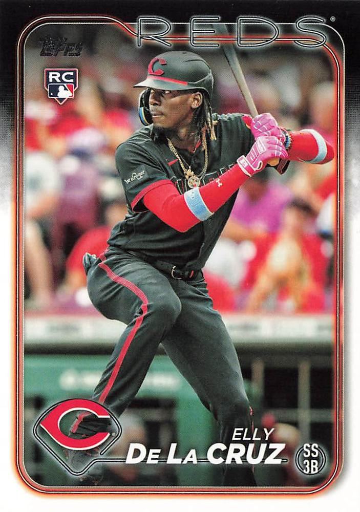 2024 Topps Series 1 Elly De La Cruz RC Cincinnati Reds #141