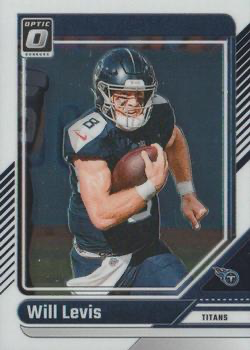 2024 Donruss Optic Football Will Levis Tennessee Titans #189