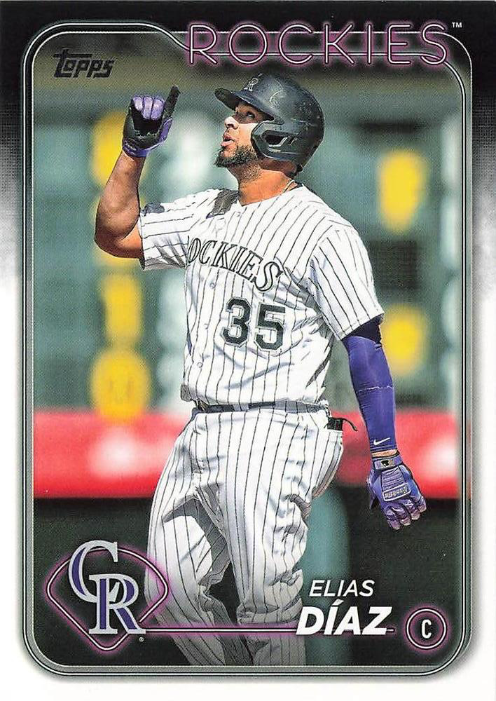 2024 Topps Series 1 Elias Díaz Colorado Rockies #161