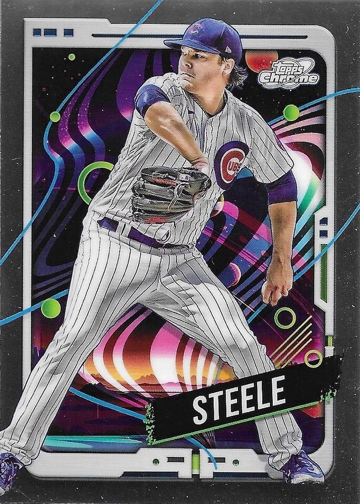 2024 Topps Cosmic Chrome Justin Steele Chicago Cubs #79