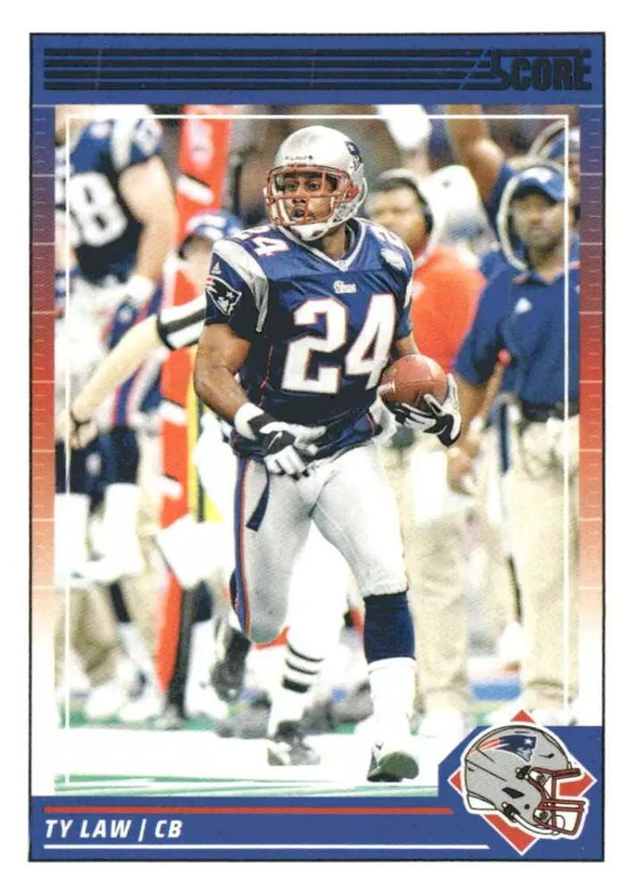 2024 Panini Score Football Ty Law New England Patriots #197