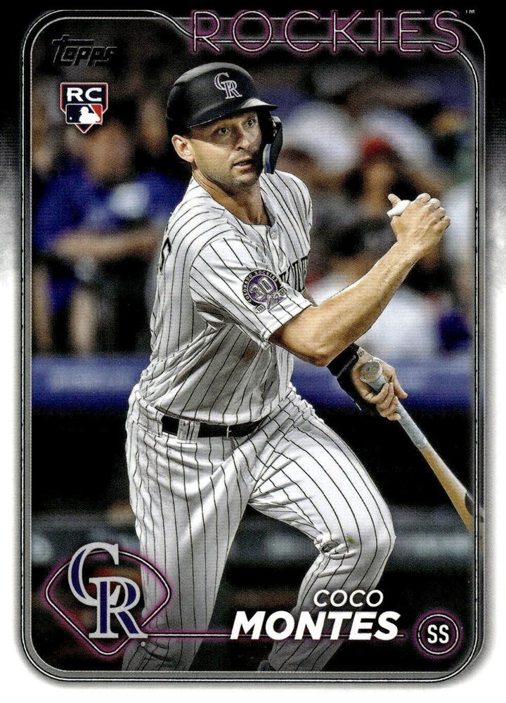 2024 Topps Series 1 Coco Montes RC Colorado Rockies #92