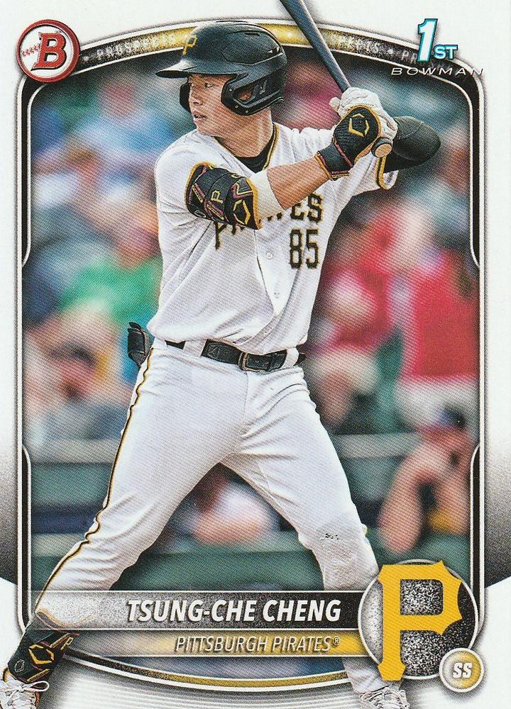 2025 Topps Bowman Prospects Tsung-Che Cheng Pittsburgh Pirates #BP-95