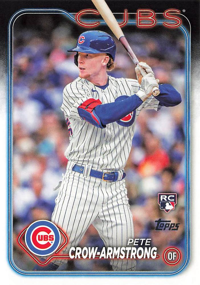 2024 Topps Series 2 Pete Crow-Armstrong RC Chicago Cubs #407