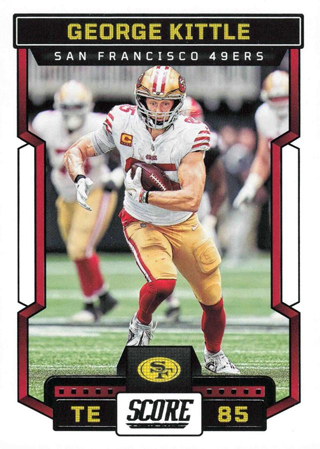 2023 Panini Score Football George Kittle San Francisco 49ers #171