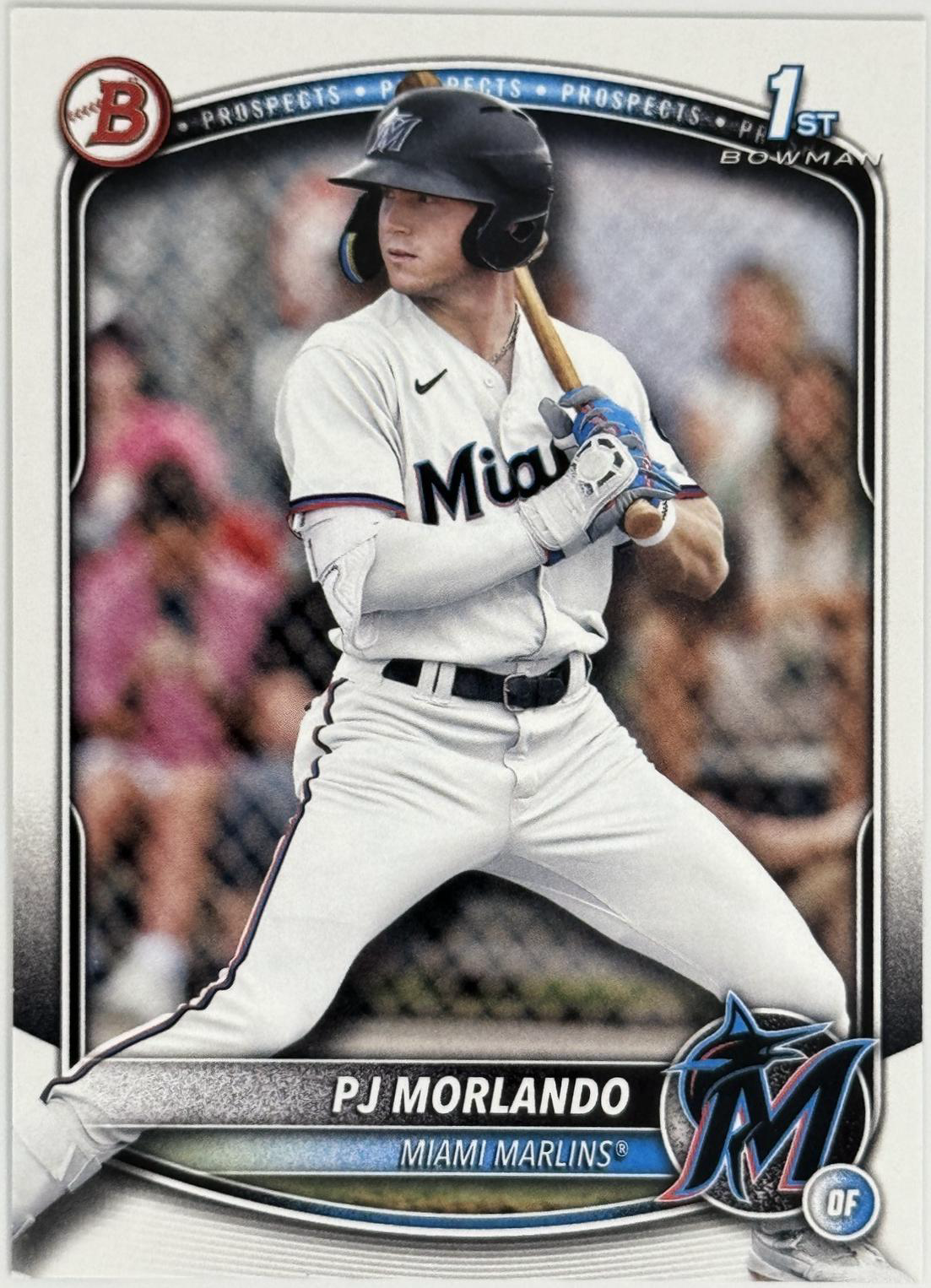2025 Topps Bowman Prospects PJ Morlando Miami Marlins #BP-91