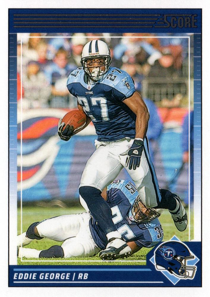 2024 Panini Score Football Eddie George Tennessee Titans #279