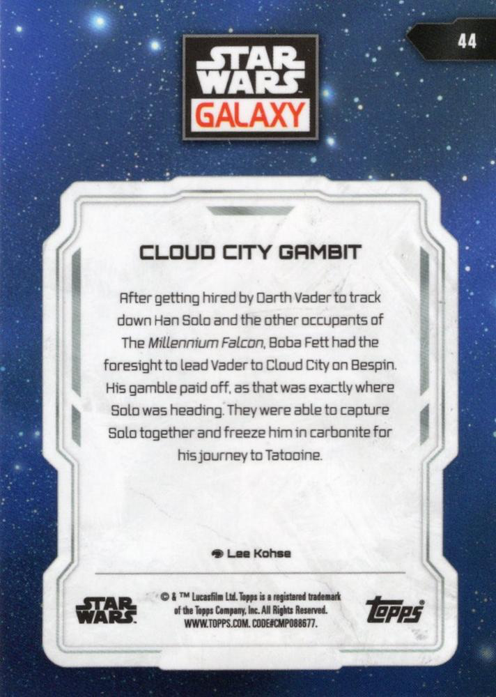 2024 Topps Chrome Star Wars Galaxy Cloud City Gambit #44