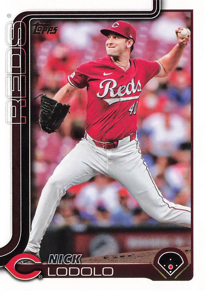 2025 Topps Series 1 Nick Lodolo Cincinnati Reds #21