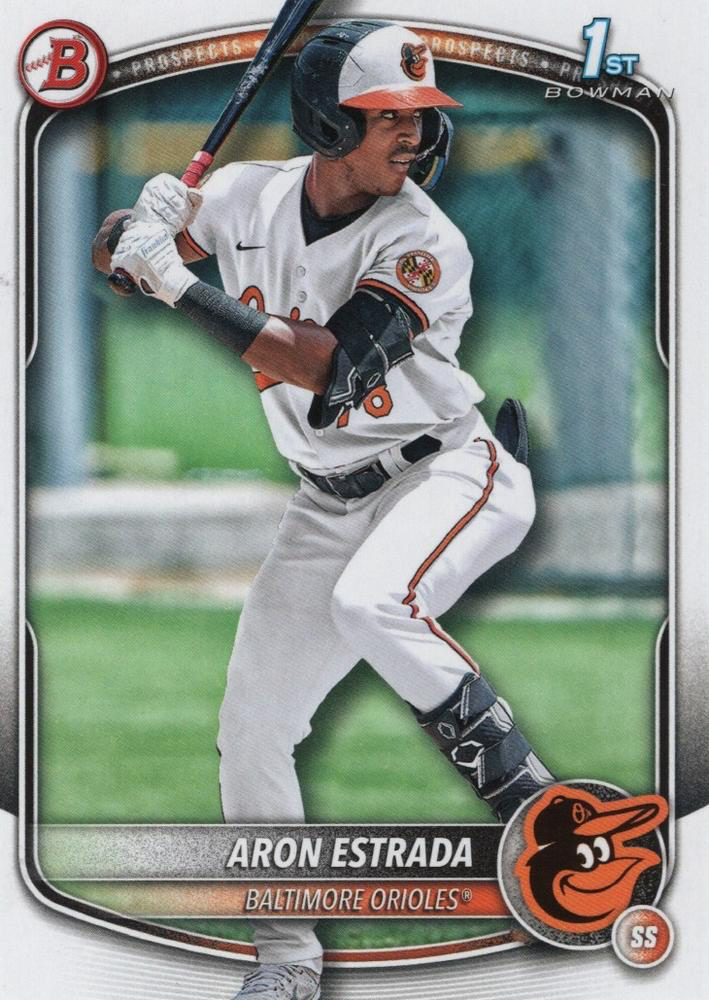 2025 Topps Bowman Prospects Aron Estrada Baltimore Orioles #BP-33