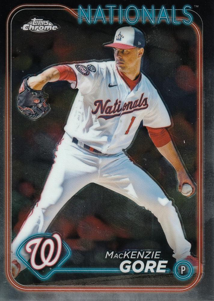 2024 Topps Chrome MacKenzie Gore Washington Nationals #94