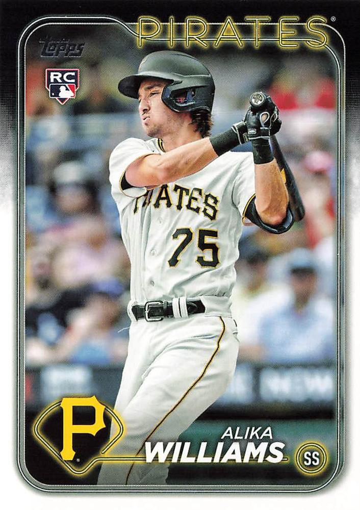 2024 Topps Series 1 Alika Williams RC Pittsburgh Pirates #265