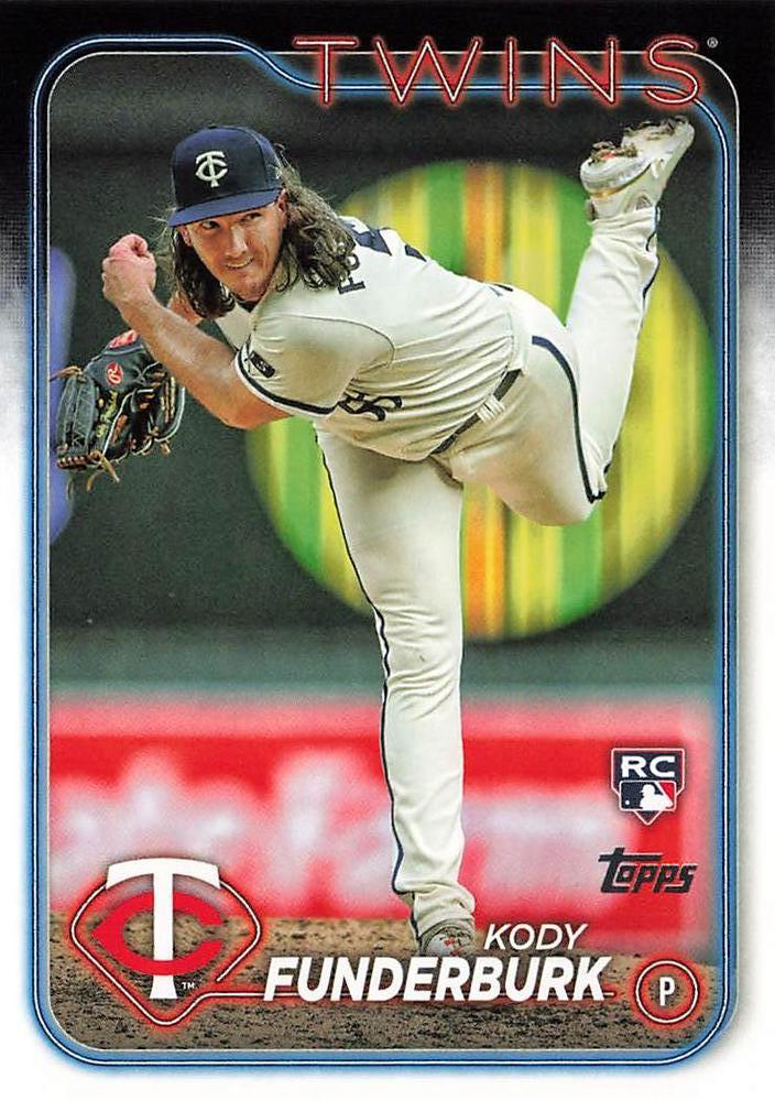 2024 Topps Series 2 Kody Funderburk RC Minnesota Twins #538