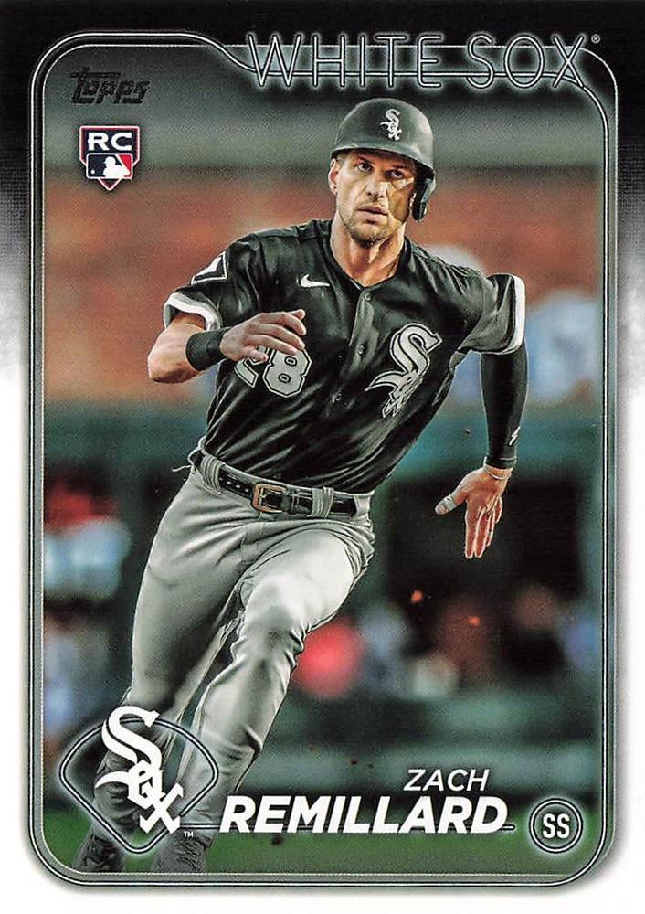 2024 Topps Series 1 Zach Remillard RC Chicago White Sox #222