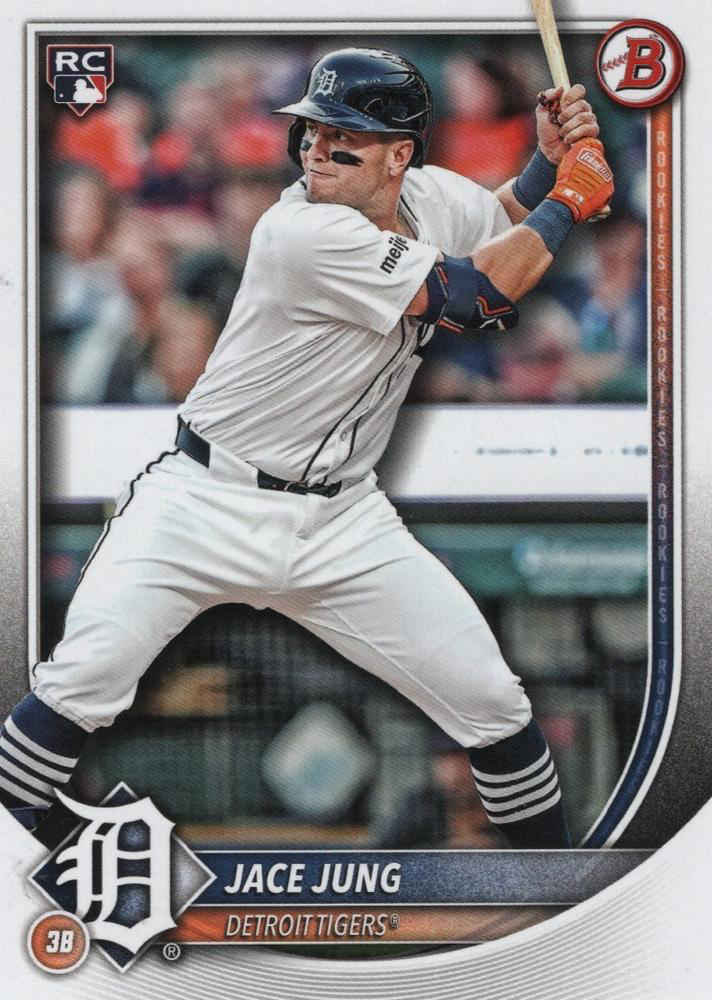 2025 Topps Bowman Jace Jung RC Detroit Tigers #59