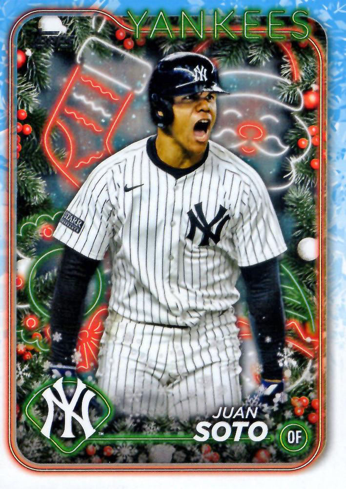 2024 Topps Holiday Juan Soto New York Yankees #H162