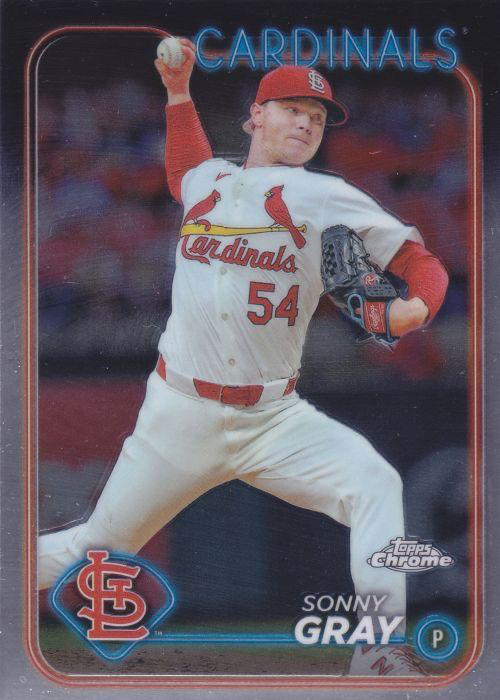 2024 Topps Chrome Sonny Gray St. Louis Cardinals #143