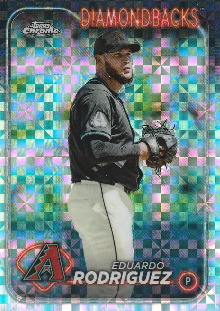 2024 Topps Chrome X-Fractor Parallel Eduardo Rodriguez Arizona Diamondbacks #235