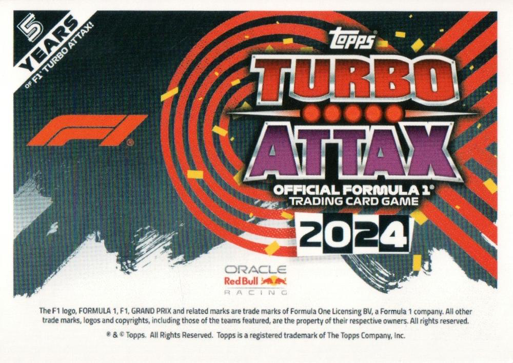 2024 Topps Turbo Attax F1 Mercedes-AMG Petronas Formula One Team FOIL #19
