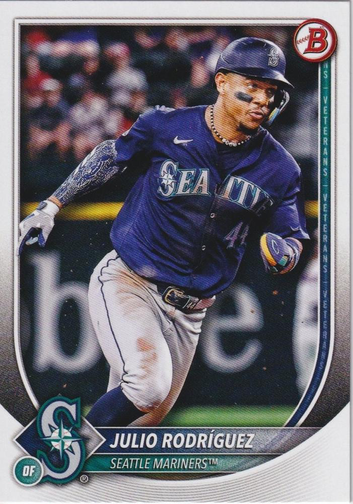 2025 Topps Bowman Julio Rodríguez Seattle Mariners #79