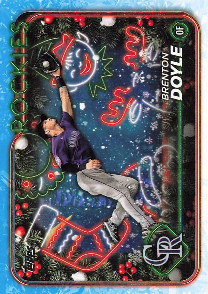 2024 Topps Holiday Brenton Doyle Colorado Rockies #H169